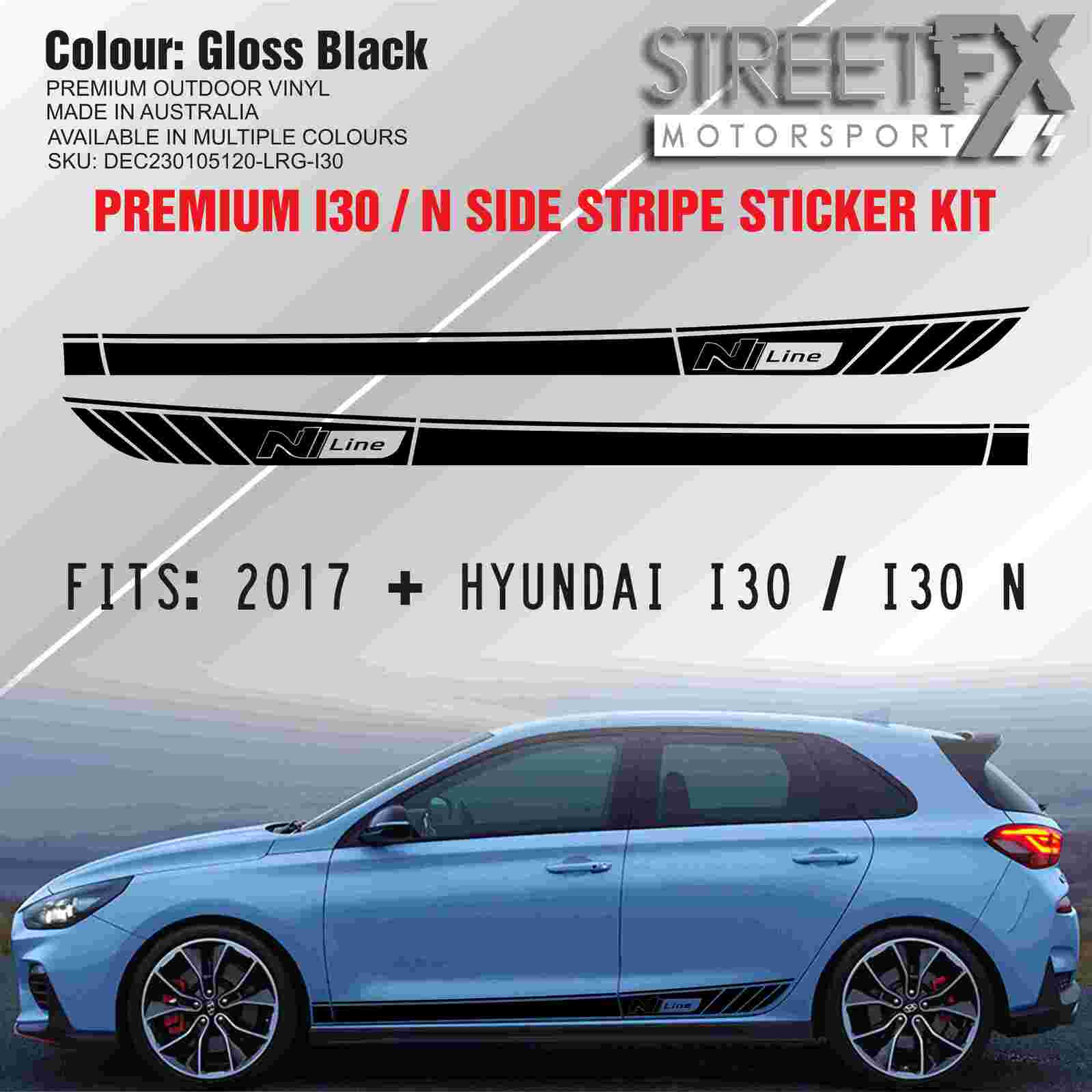 Hyundai i30 N  Sticker for Sale by AUTO-ILLUSTRATE