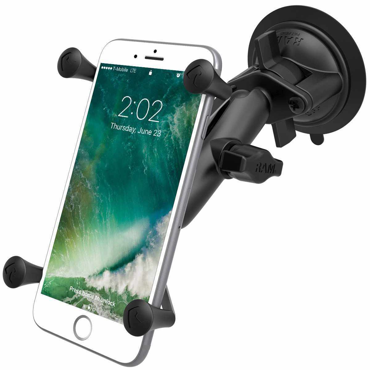  RAM MOUNTS Twist-Lock Composite Suction Cup Base with Ball RAP-B-224-1U  with B Size 1 Ball : Electronics