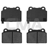 PosiQuiet Semi-Metallic Brake Pads Rear (EVO X) 