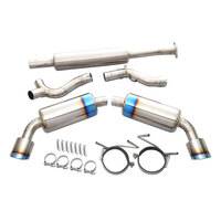 Expreme Ti Racing Titanium Catback Exhaust Dual Muffler (BRZ/86/GR86)