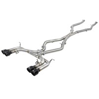 MACH Force-Xp 3" 304 Stainless Steel Muffler-Delete Cat-Back Exhaust System (BMW X5M 15-18)