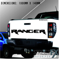 Ranger Tailgate Large Sticker Decal Sticker Decal 4x4 Camping Caravan Trade    