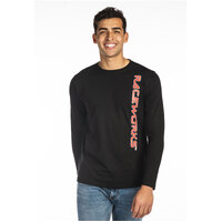 Large Black T-Shirt Long Sleeve