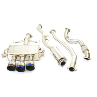 Q300 Turbo Back Exhaust w/Ti Tips (Civic Type-R FK8 17+)