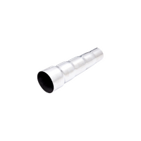 46mm to 66mm Multi-Step Transition Pipe - Stainless Steel