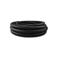 -6 AN Black Nylon Braided Flex Hose