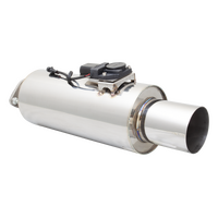 Varex Univesral Cannon Muffler - 3.5in Inlet/4.5in Outlet