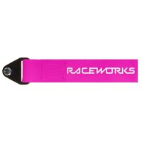 Fluoro Pink Flexible Tow Strap