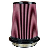 8-Layer Oiled Cotton Gauze Air Filter - 5" Flange ID, 7.0" Twist Lock Base / 7.90" Media Height / 5" Top