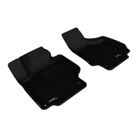 3D MAXpider 2008-2015 Audi TT/TTS Kagu 1st Row Floormat - Black