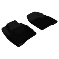 3D MAXpider 2006-2013 Chevrolet Impala/Impala Limited Kagu 1st Row Floormat - Black