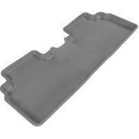 3D MAXpider 2006-2011 Honda Civic Sedan Kagu 2nd Row Floormats - Gray