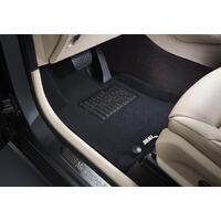 3D Maxpider 13-18 Hyundai Santa Fe Sport Elegant 1st 2nd Row - Floor Mat Set (Black)