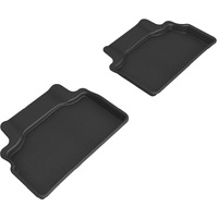 3D MAXpider 2012-2016 Hyundai Genesis Kagu 2nd Row Floormats - Black