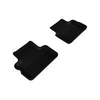 3D MAXpider 2008-2014 Mini Clubman Kagu 2nd Row Floormats - Black