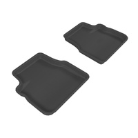 3D MAXpider 2009-2013 Subaru Forester/Impreza/WRX/Sti Kagu 2nd Row Floormats - Black