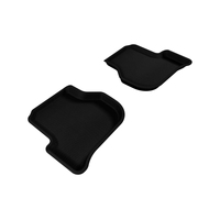 3D MAXpider 2005-2010 Volkswagen Jetta/Golf Kagu 2nd Row Floormats - Black