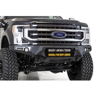 Addictive Desert Designs 17-20 Ford Super Duty Bomber Front Bumper w/ Mounts For 20in Light Bars