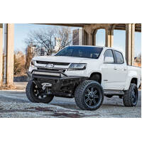 Addictive Desert Designs 15-18 Chevy Colorado HoneyBadger Front Bumper w/ Winch Mount