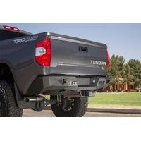 Addictive Desert Designs 2014+ Toyota Tundra Stealth Fighter Rear Bumper w/ Backup Sensor Cutouts