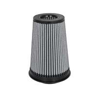 aFe Magnum FLOW Pro DRY S Air Filter 3-1/2in F x 6in B x 4-1/2in T (Inverted) x 9in H
