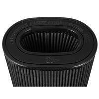 aFe Magnum FLOW Black Pro 5R Air Filter (Pair) (6x4)in F x (8-1/4x6-1/4in)  B x (7-1/4x5in) Tx10in H