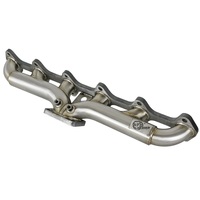 aFe Twisted Steel Header Turbo Manifold (T4) 98.5-02 Dodge Diesel Trucks L6 5.9L (td)