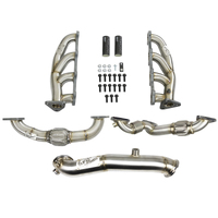 aFe Twisted Steel Headers Up-Pipes & Down-Pipe 11-15 GM Diesel Trucks V8-6.6L (td) LML