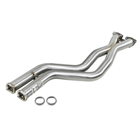 aFe Twisted Steel HDR X-Pipe SS-304 01-06 BMW M3 3.2L S54