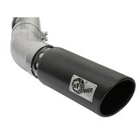 aFe ATLAS 5in DPF-Back Aluminized Steel Exhaust System GM Diesel Trucks 2017 V8 6.6L (td) L5P