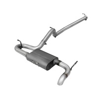 aFe Scorpion Exhaust System Cat Back 2.5in Aluminized Hi-Tuck 07-18 Jeep Wrangler JK V6 3.6/3.8L