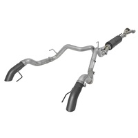 aFe MACH Force-Xp Cat-Back Exhaust w/Dual Hi-Tuck Tips Black 17-18 Ford F-150 Raptor V6-3.5L (tt)