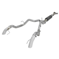 aFe MACH Force-XP Cat-Back Exhaust w/ Dual Hi-Tuck Pol Tips 17-18 Ford F-150 Raptor V6-3.5L