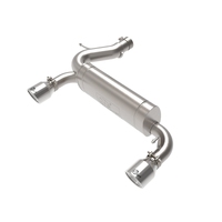 aFe Vulcan 3in 304 SS Axle-Back Exhaust 2021 Ford Bronco L4-2.3L (t)/V6-2.7L (tt) w/ Polished Tips