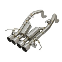 aFe MACHForce XP 3in-2 1/2in Axle Back 304SS Exhaust w/ Polished Tips 14-17 Chevy Corvette V8-6.2L