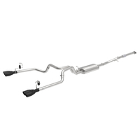 aFe Vulcan Series 3-2.5in 304SS Exhaust Cat-Back w/Blk Tips 2019 GM Silverado/Sierra 1500 L4-2.7L(t)