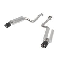 aFe Lexus IS350 14-22 V6-3.5L Takeda Axle-Back Exhaust System- Carbon Fiber Tip