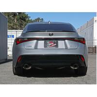 aFe Lexus IS350 14-22 V6-3.5L Takeda Axle-Back Exhaust System- Blue Tip