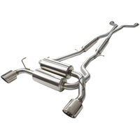 aFe Takeda 2-1/2in 304SS Cat-Back Exhaust Infiniti G37 08-13/Q60 14-15 V6-3.7 w/ Polished Tips