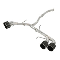 aFe Takeda 3in SS Exhaust Cat-Back 09-14 Nissan GTR V6 3.8L Carbon Fiber Tips