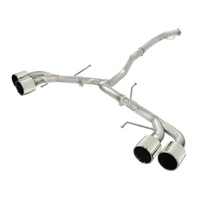 aFe Takeda 3in SS Exhaust Cat-Back 09-14 Nissan GTR V6 3.8L Polished Tips