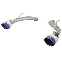 aFe Takeda 2.5in 304 SS Axle-Back Exhaust w/ Blue Flame Tips 16-18 Infiniti Q50 V6-3.0L (tt)