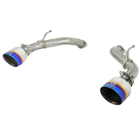 aFe POWER Takeda 2.5in 304 SS Axle-Back Exhaust w/ Blue Flame Tips 17-19 Infiniti Q60 V6-3.0L (tt)