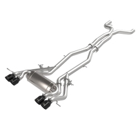 aFe MACHForce XP Exhausts Cat-Back SS 21 BMW M2 Competition L6-3.0L w/Black Tips