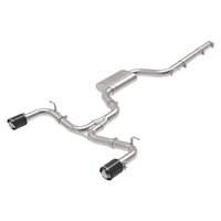 aFe MACH Force-Xp 3 IN to 2-1/2 IN Stainless Steel Cat-Back Exhaust Carbon Volkswagen GTI 15-17