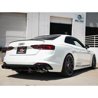 aFe 18-20 Audi RS5 Coupe MACH Force-Xp 3in to 2.5in 304 SS Axle-Back Exhaust System-Quad Carbon Tips