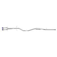 aFe Takeda 2.5in 304 SS Cat-Back Exhaust System w/ Blue Tips 17-20 Honda Civic Si Sedan I4 1.5L