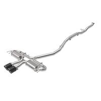 aFe Takeda 3in 304 SS Cat-Back Exhaust System w/CF Tips 17-20 Honda Civic Sport L4-1.5L (t)