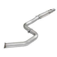 aFe Takeda 3in 304 Stainless Steel Mid-Pipe 17-18 Hyundai Elantra Sport I4 1.6L (t)