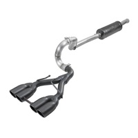 aFe Rebel Series 2.5in. 304 SS C/B Exhaust System 2018 Jeep Wrangler (JL) V6-3.6L - Black Tip